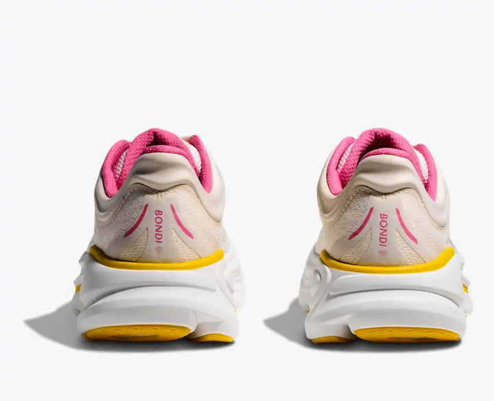 HOKA Bondi 9 para mujer - ALABASTER / BIRCH (Ancho)