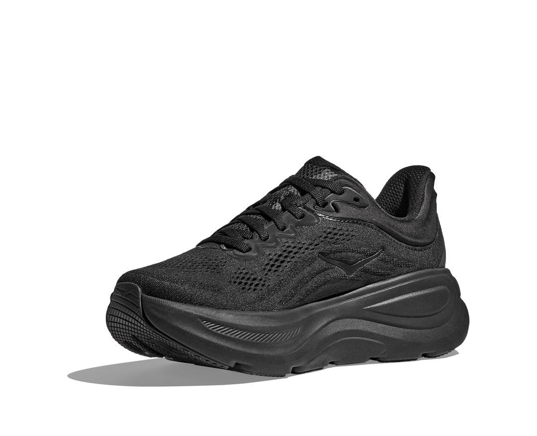 HOKA Women's Bondi 9 - BLACK / BLACK (Wide)