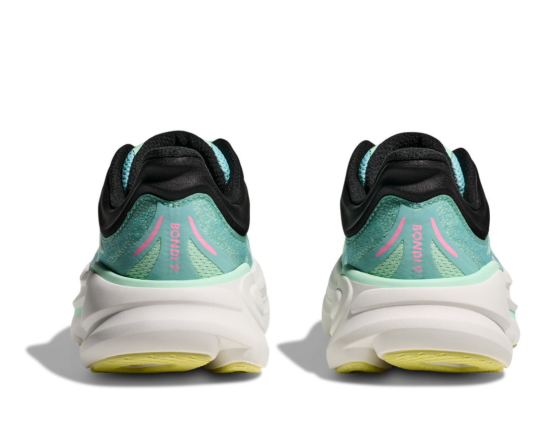 HOKA Women's Bondi 9 - BLUE SPARK / MINT FLUORITE
