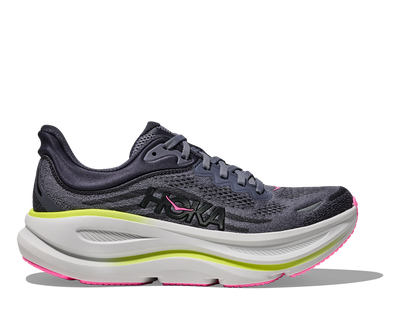 HOKA Bondi 9 para mujer - GRIS CARBÓN / CIELO GRIS