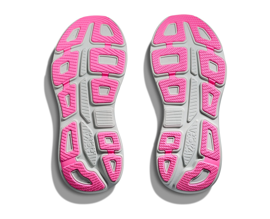 HOKA Women's Bondi 9 - CHARCOAL GREY / GREY SKIES