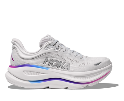 HOKA Bondi 9 para mujer - GRIS CÓSMICO / BLANCO