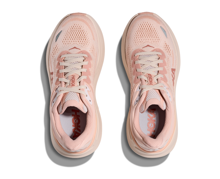 HOKA Women's Bondi 9 - ROSE LATTE / ROSE CREAM
