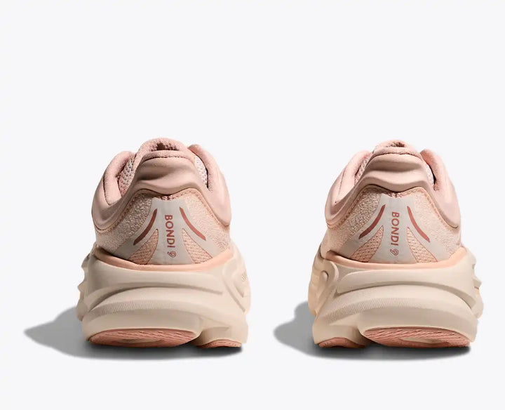 HOKA Bondi 9 para mujer - ROSE LATTE / ROSE CREAM (Extra ancho)