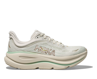 HOKA Women's Bondi 9 - TRUFFLE SALT / SEA GLASS