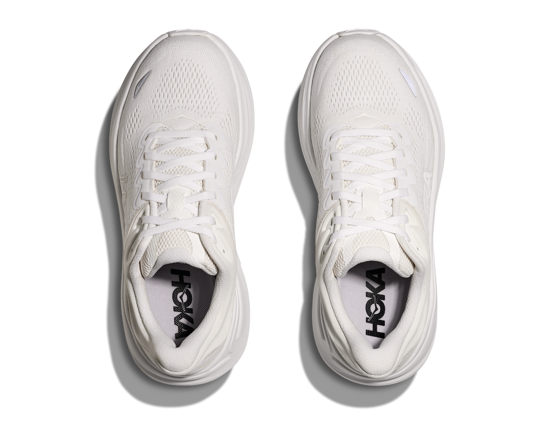 HOKA Women's Bondi 9 - WHITE / WHITE