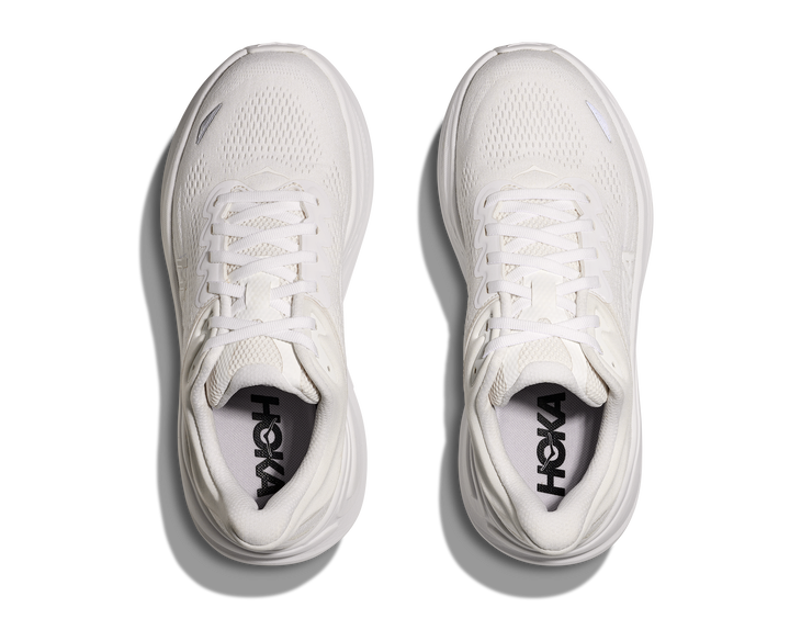 HOKA Women's Bondi 9 - WHITE / WHITE