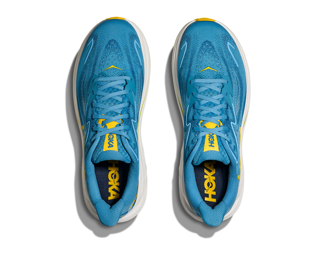 HOKA Clifton 10 para hombre - Azul alpino / Noche de niebla