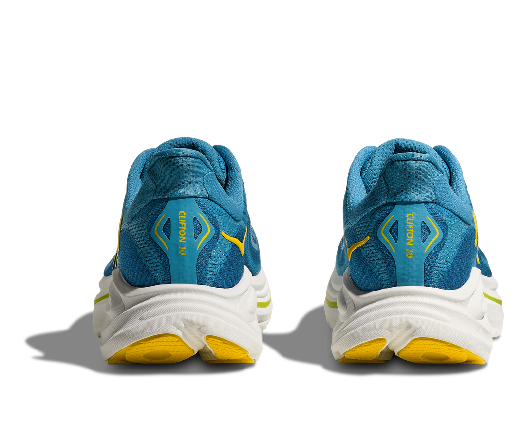 HOKA Clifton 10 para hombre - Azul alpino / Noche de niebla