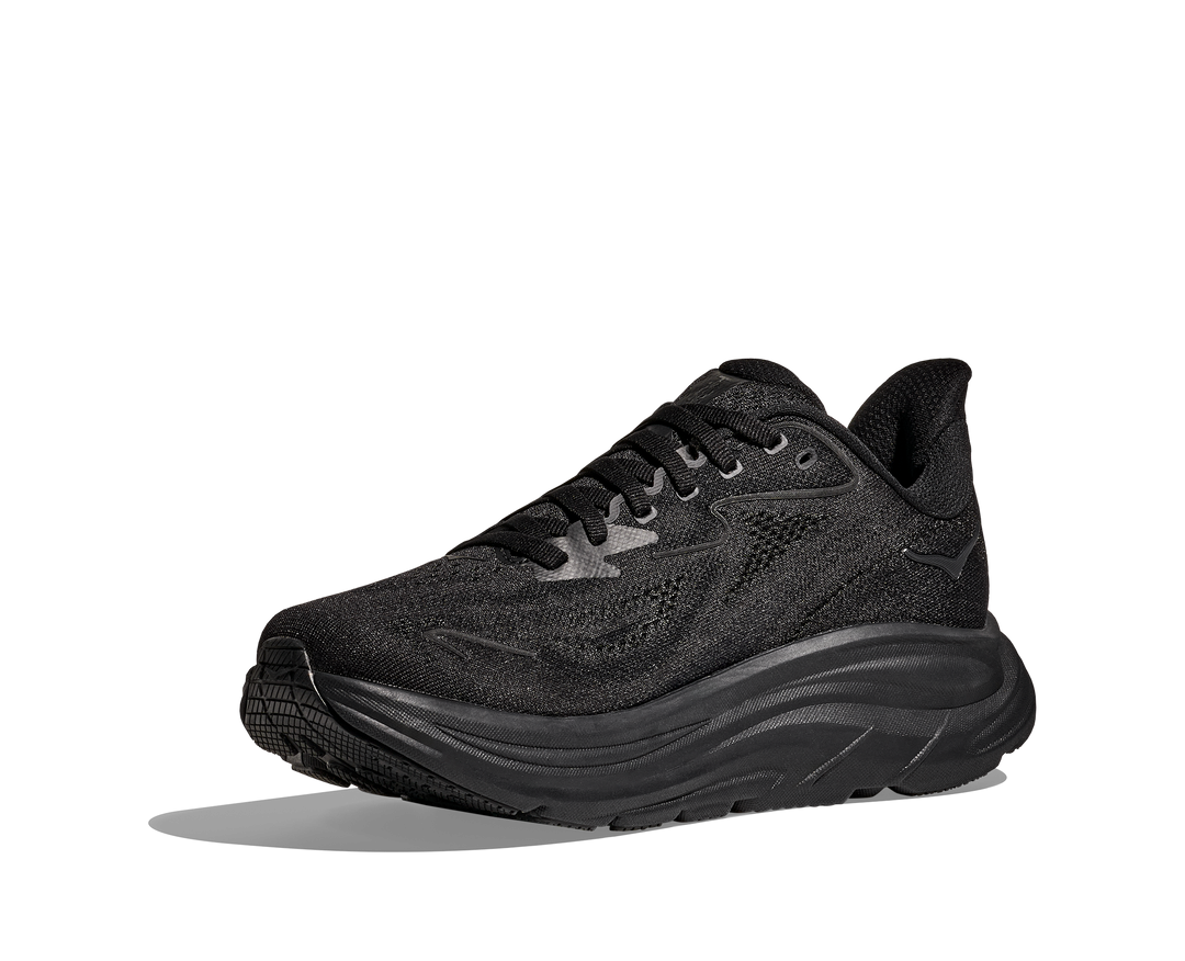 HOKA Men's Clifton 10 - BLACK / BLACK