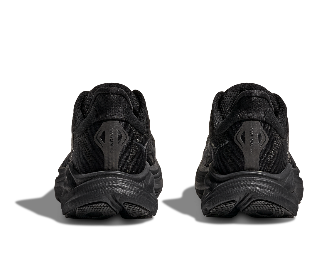 HOKA Men's Clifton 10 - BLACK / BLACK (Wide)