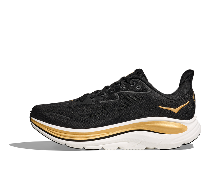 HOKA Men's Clifton 10 - BLACK / GOLD