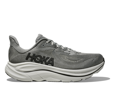 HOKA Clifton 10 para hombre - GRIS GALÁCTICO/ASTEROIDE (Ancho)