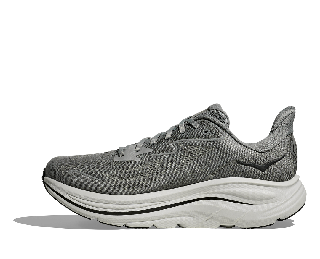 HOKA Men's Clifton 10 - GALACTIC GREY / ASTEROID (Wide)