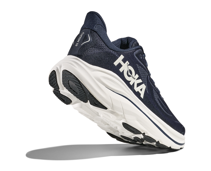 HOKA Men's Clifton 10 - NAVY / WHITE (Wide)