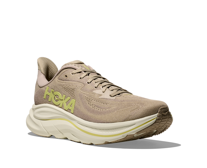 HOKA Men's Clifton 10 - RAW LINEN / STONE