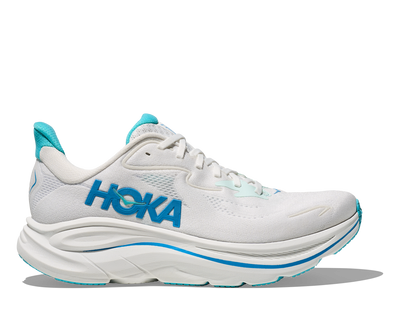 HOKA Men's Clifton 10 - WHITE / SKYWARD BLUE