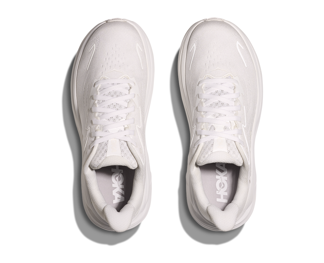 HOKA Men's Clifton 10 - WHITE / WHITE