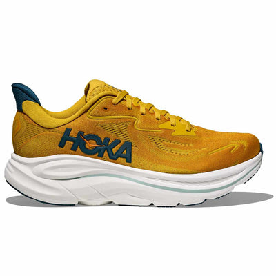 HOKA Clifton 10 para hombre - AMARILLO DORADO / TIDAL WAVE (Ancho)