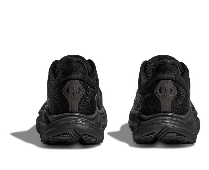 HOKA Women's Clifton 10 - BLACK / BLACK (Wide)