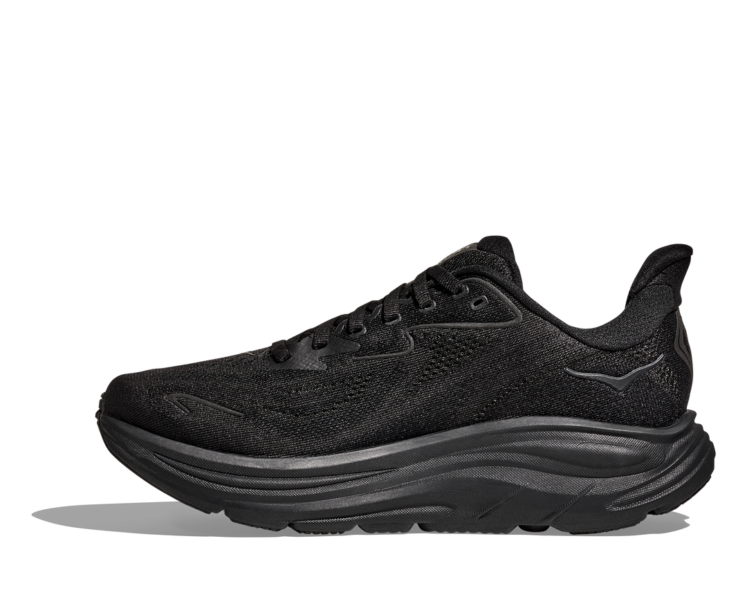 HOKA Women's Clifton 10 - BLACK / BLACK