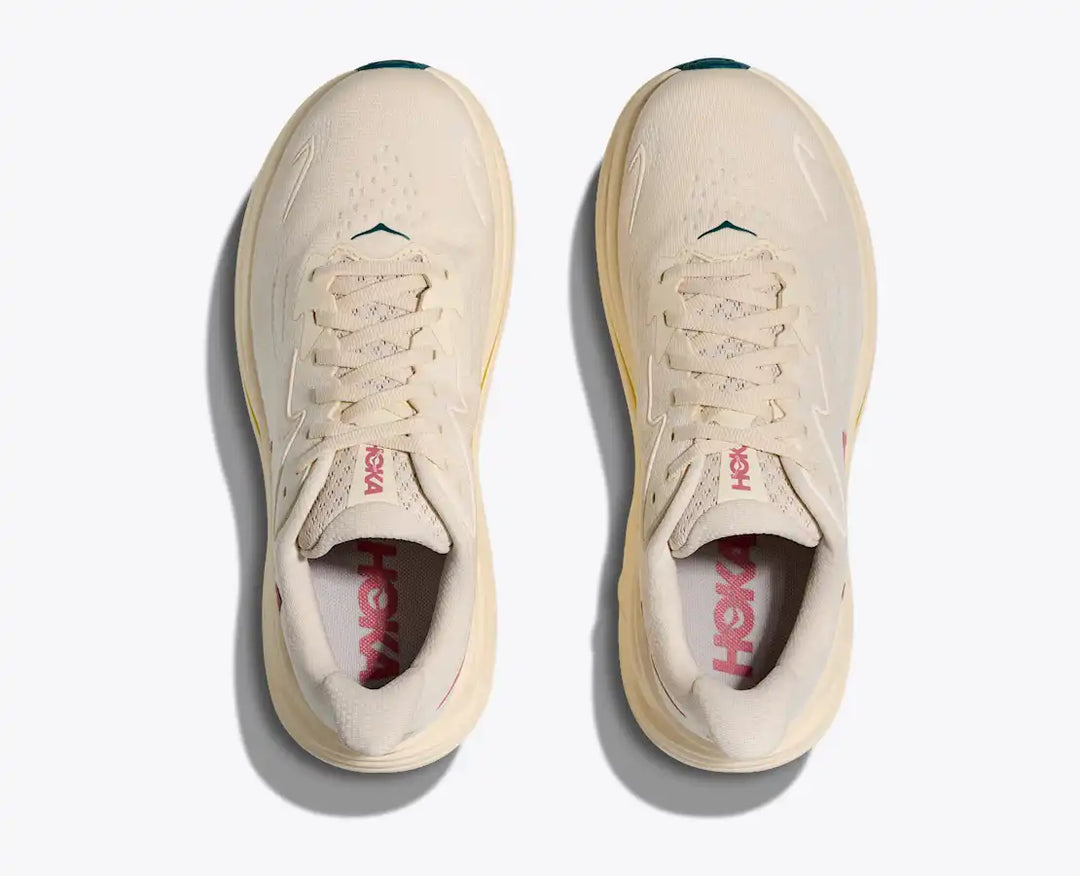 HOKA Clifton 10 para mujer - ABEDUL/ALABASTER (Ancho)