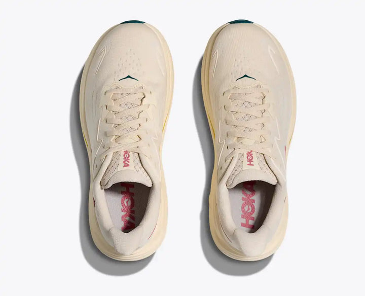 HOKA Clifton 10 para mujer - ABEDUL/ALABASTER (Ancho)