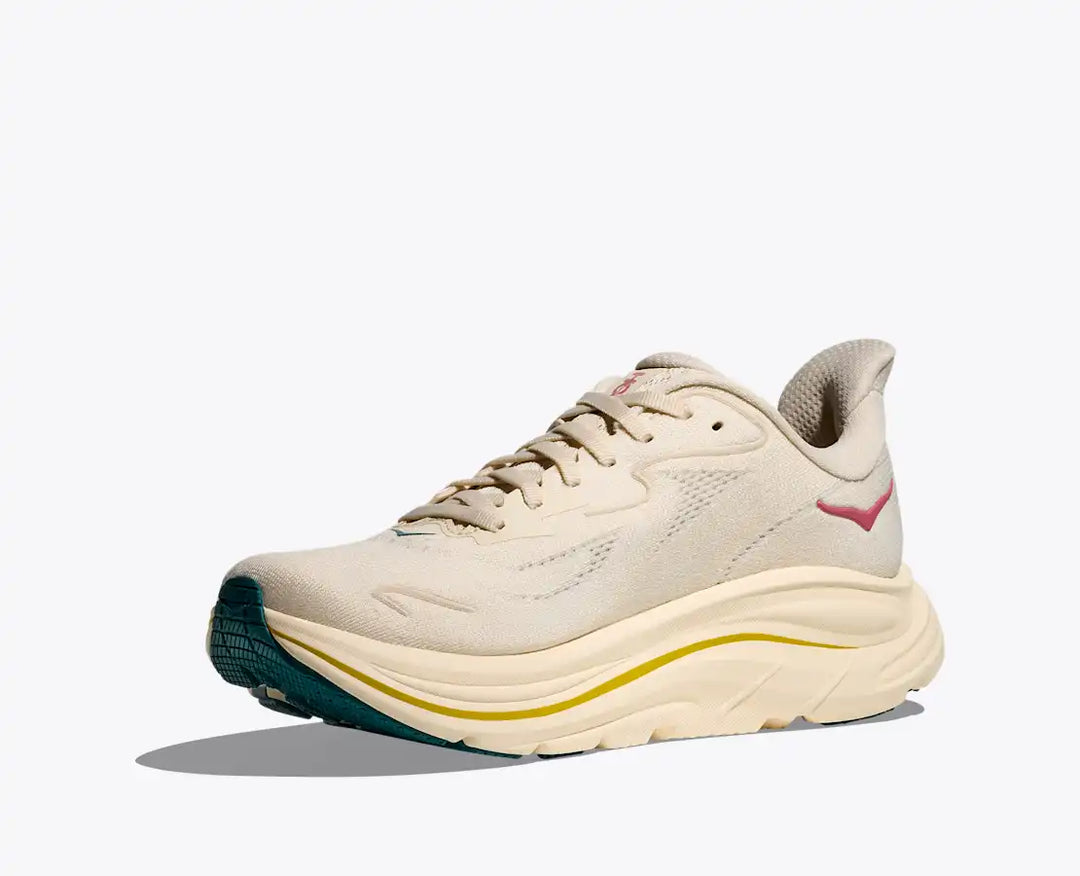 HOKA Clifton 10 para mujer - ABEDUL/ALABASTER (Ancho)