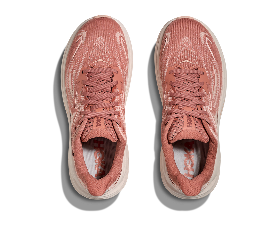 HOKA Women's Clifton 10 - BLUSH / ROSE LATTE