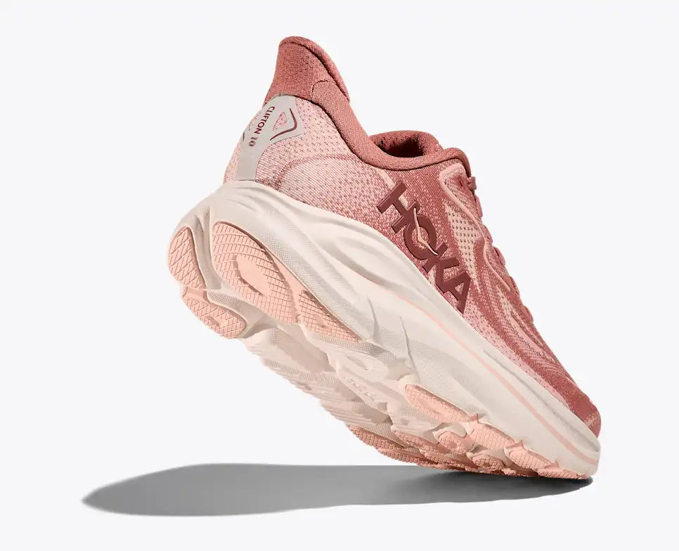 HOKA Women's Clifton 10 - BLUSH / ROSE LATTE (Wide)