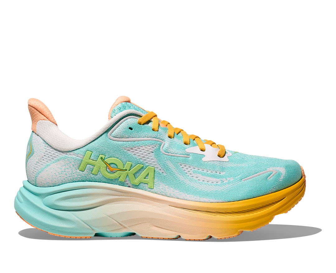 HOKA Women's Clifton 10 - BLUE SPARK / WHITE