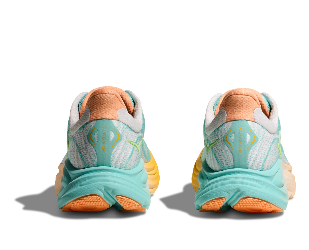 HOKA Women's Clifton 10 - BLUE SPARK / WHITE