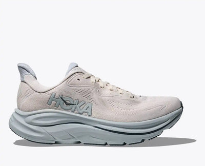 HOKA Women's Clifton 10 - GROUT / MINERAL BLUE (Wide)