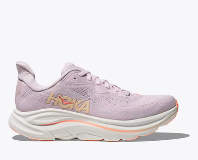 HOKA Women's Clifton 10 - LILAC CREAM / TANGERINE GLOW