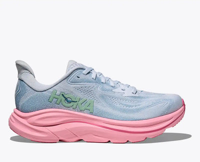 HOKA Women's Clifton 10 - OVERCAST / PETAL (Wide)