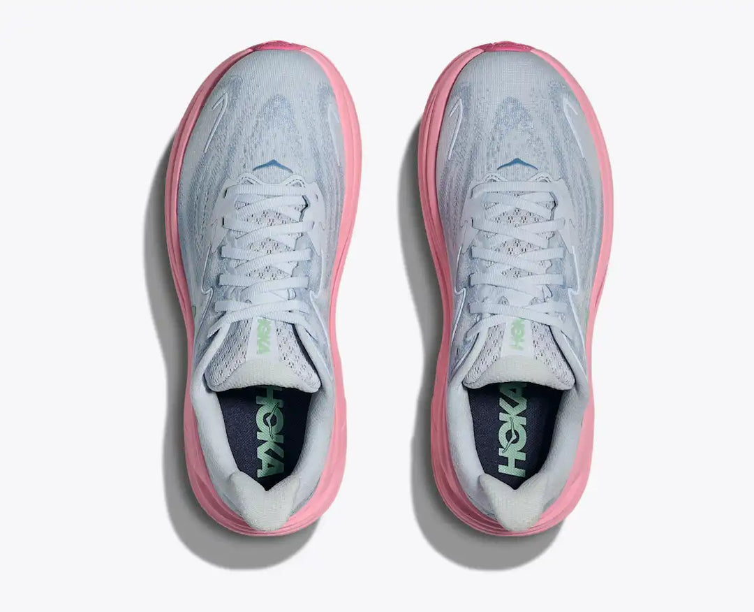 HOKA Women's Clifton 10 - OVERCAST / PETAL (Wide)