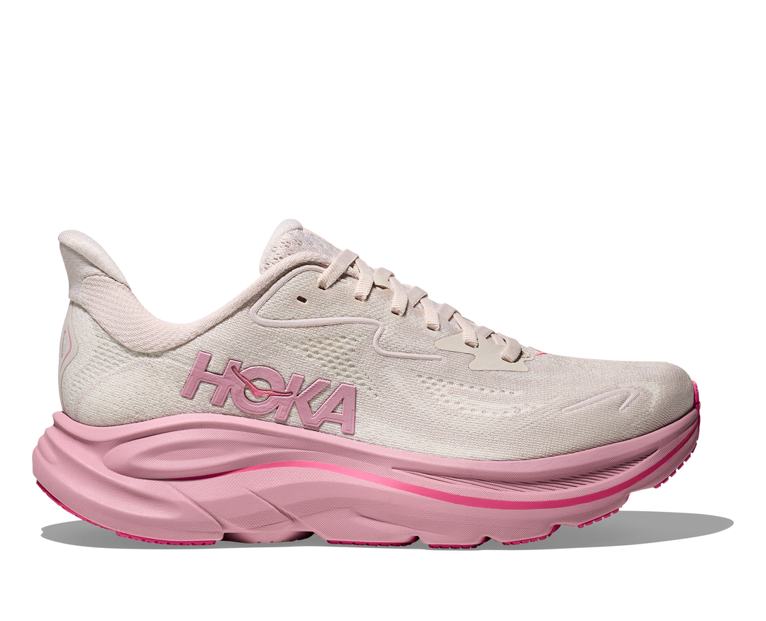 HOKA Clifton 10 para mujer - CREMA ROSA / ROSA SECA