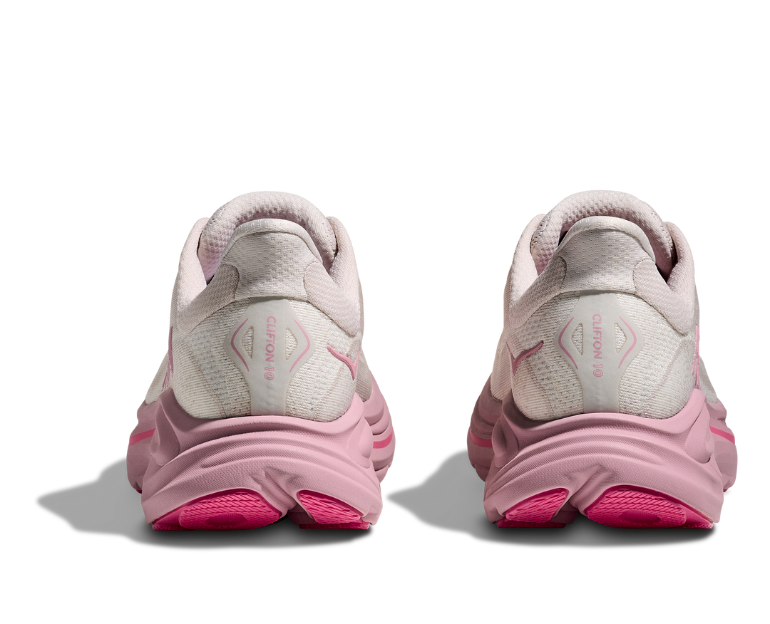 HOKA Clifton 10 para mujer - CREMA ROSA / ROSA SECA
