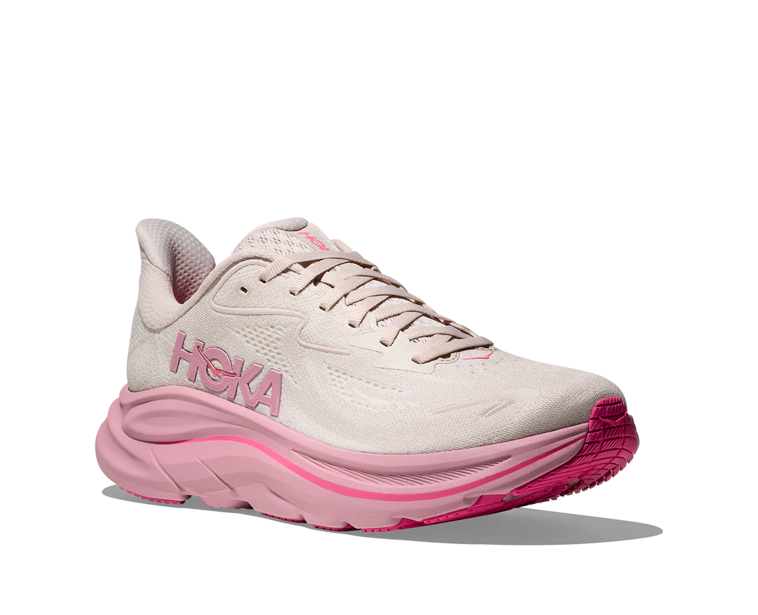 HOKA Clifton 10 para mujer - CREMA ROSA / ROSA SECA