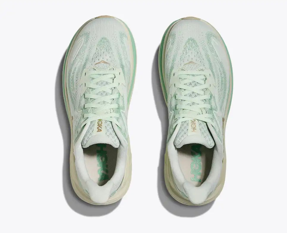 HOKA Women's Clifton 10 - SEA GLASS / JADEITE (Wide)