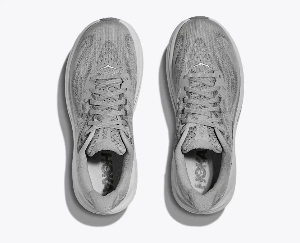 HOKA Men's Clifton 10 - STELLAR GREY / STARDUST (Extra Wide)