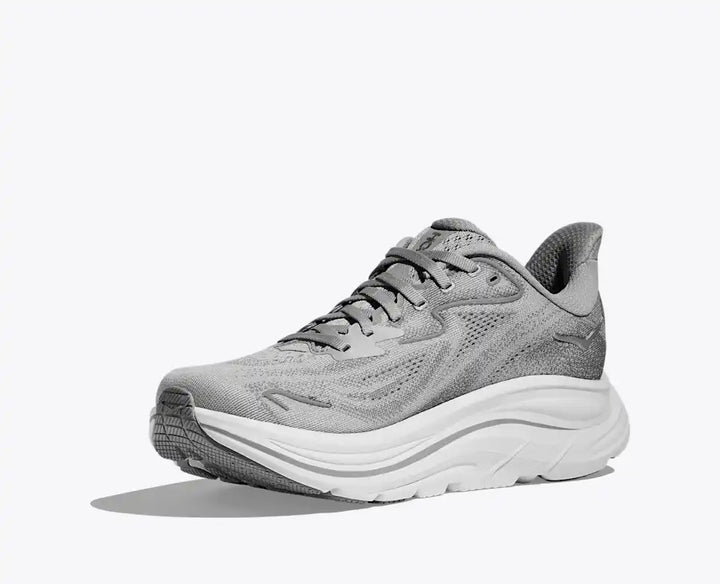 HOKA Women's Clifton 10 - STELLAR GREY / GALACTIC GREY (Wide)