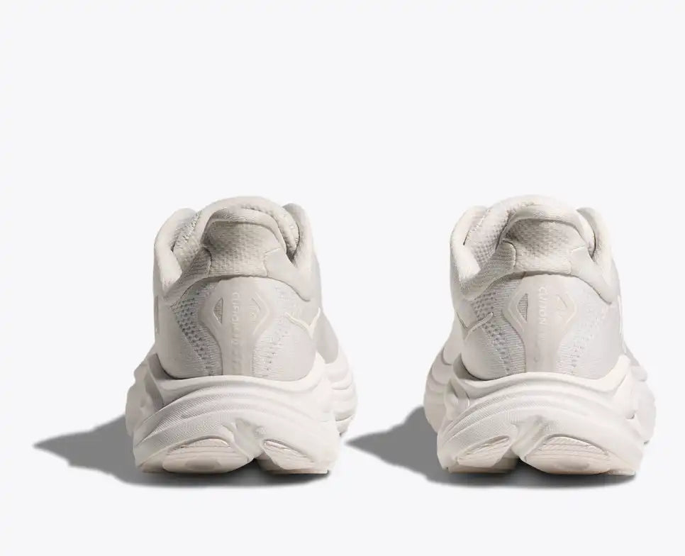 HOKA Women's Clifton 10 - WHITE / WHITE (Extra Wide)