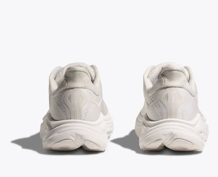 HOKA Women's Clifton 10 - WHITE / WHITE (Extra Wide)