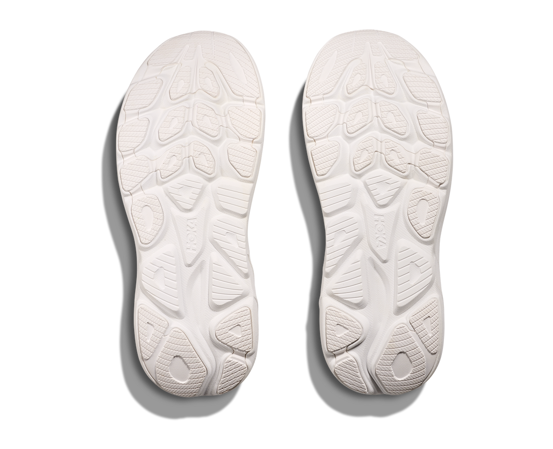 HOKA Women's Clifton 10 - WHITE / WHITE (Wide)