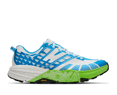 HOKA Unisex Speedgoat 2 - SKYWARD BLUE / ELECTRIC LIME