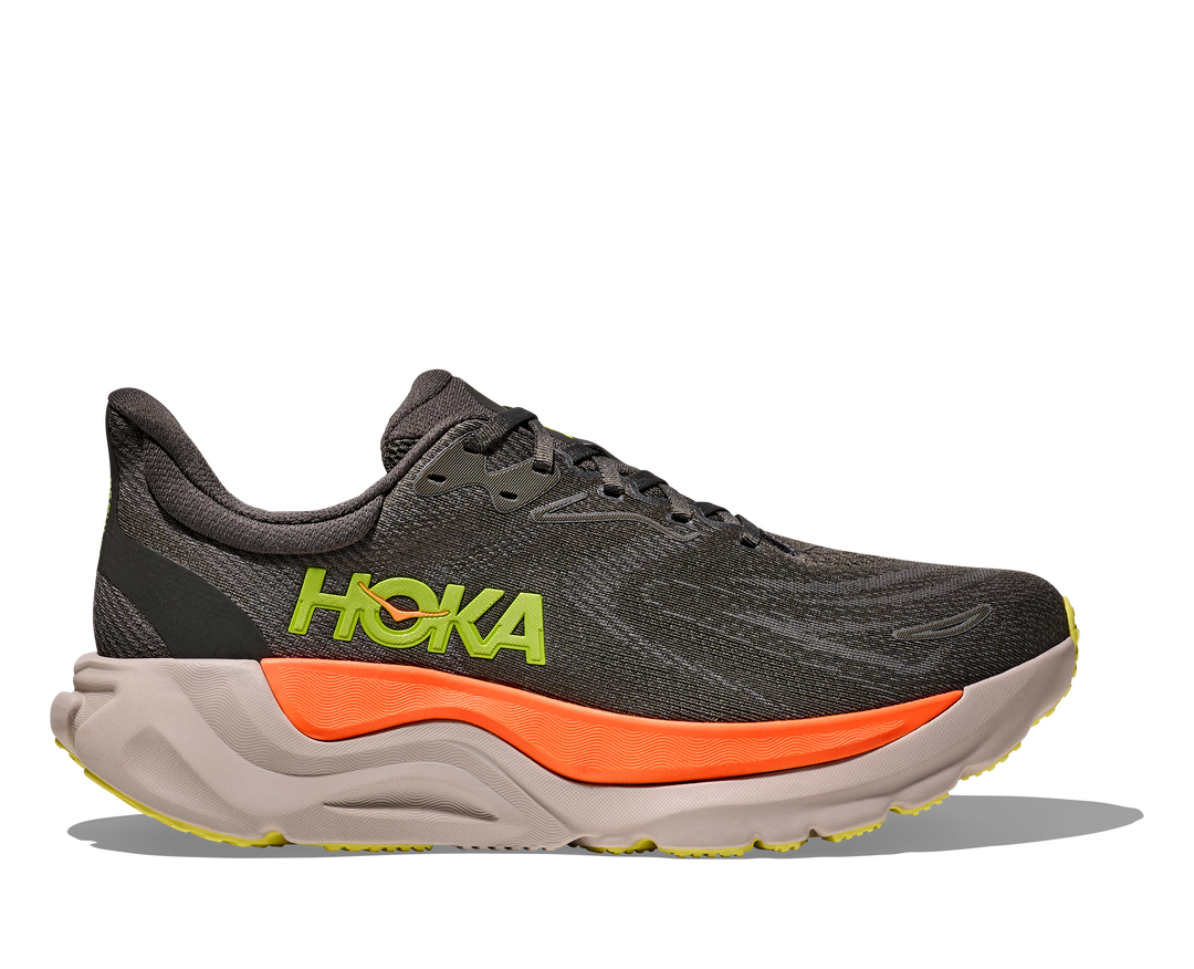 HOKA Men's Arahi 8 - ASPHALT / GRAVEL