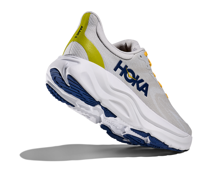 HOKA Men's Arahi 8 - STARDUST / COSMIC GREY