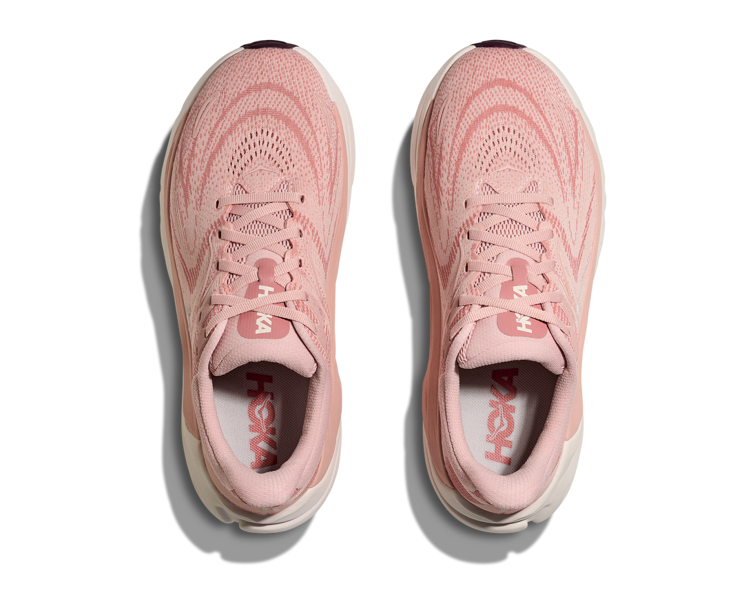 HOKA Arahi 8 para mujer - Crema rosa/alabastro (ancho)