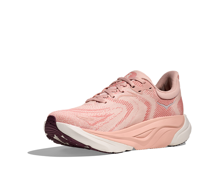 HOKA Arahi 8 para mujer - Crema rosa/alabastro (ancho)